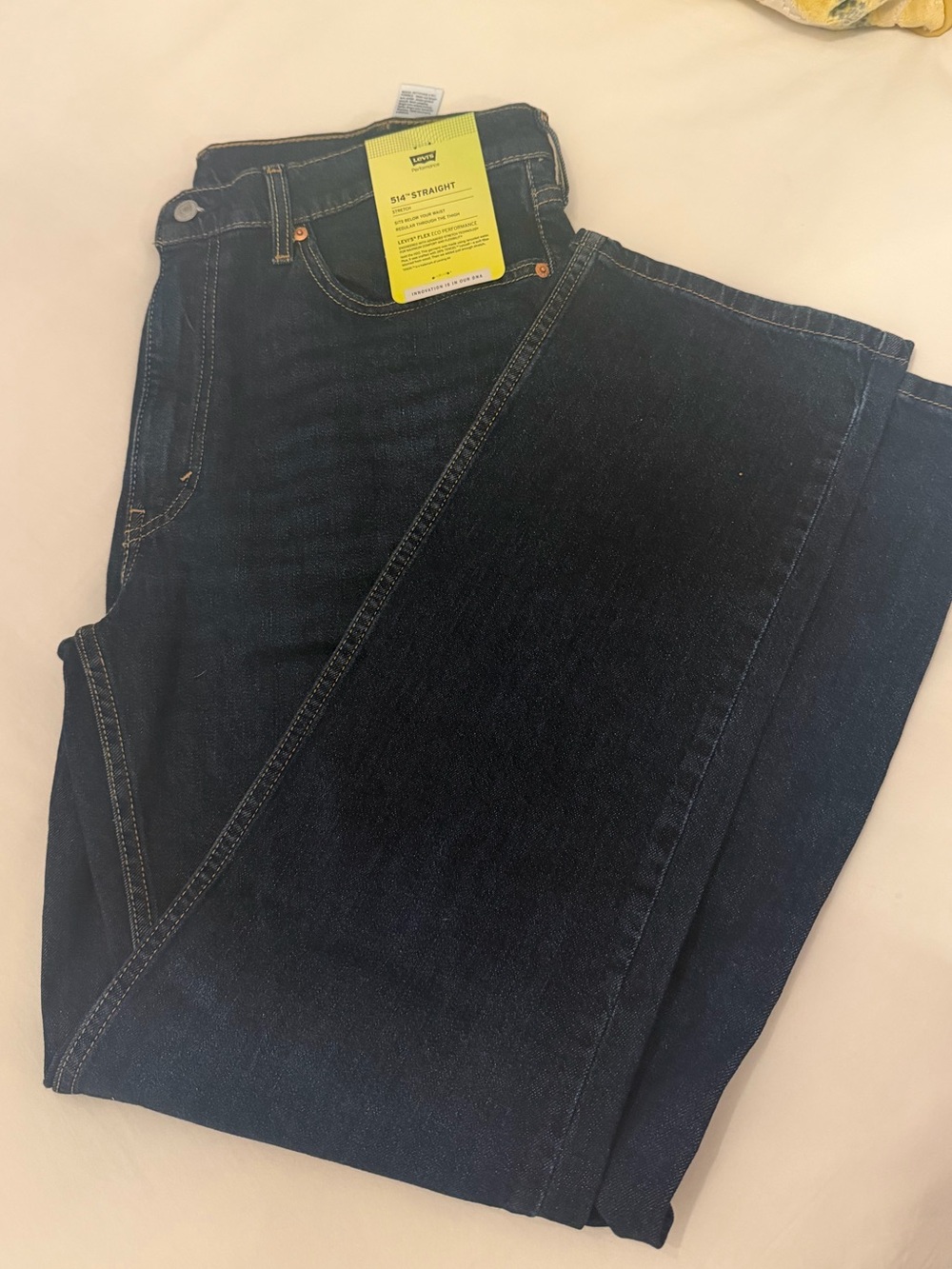 Levi's Dark Blue Slim Straight Jeans